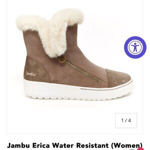 NWT Jambu Erica  Waterproof Winter Boots Taupe